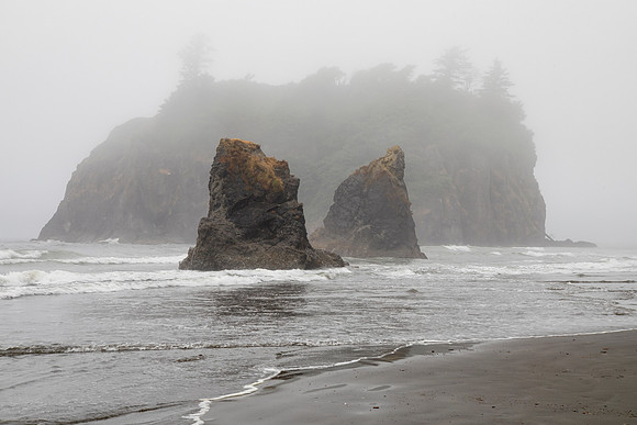 Sea Stacks, Ruby Beach, Olympic National Park, WA