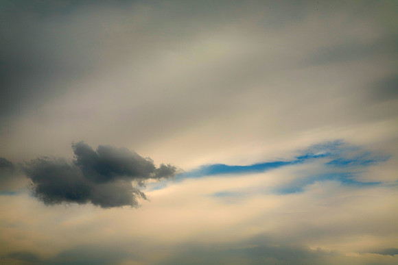 Clouds over Yellowstone, Yellowstone National Park, WY