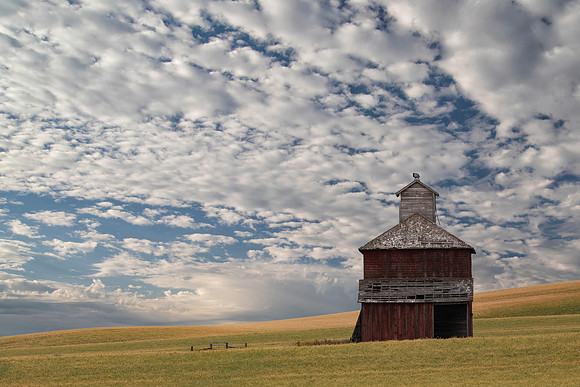 Barn and Sky, Glenwood, WA