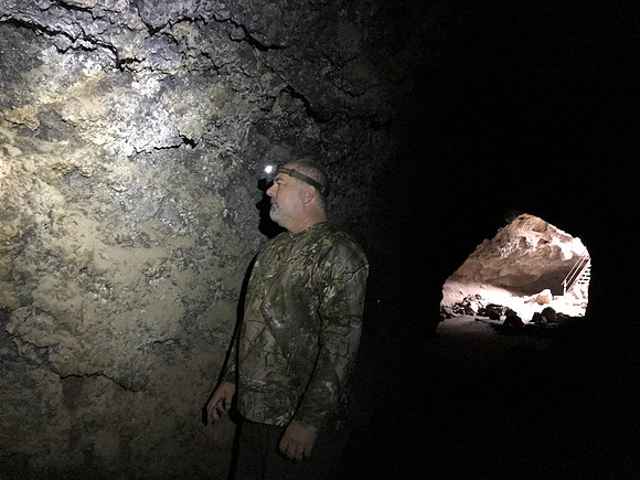 Dan at Boyd Cave, Bend, OR  (2019)