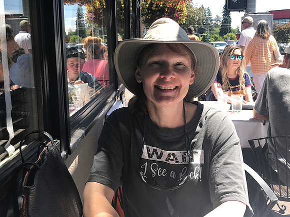 Sheryl and Dan, Outdoor Dining in Bend, OR (2019)