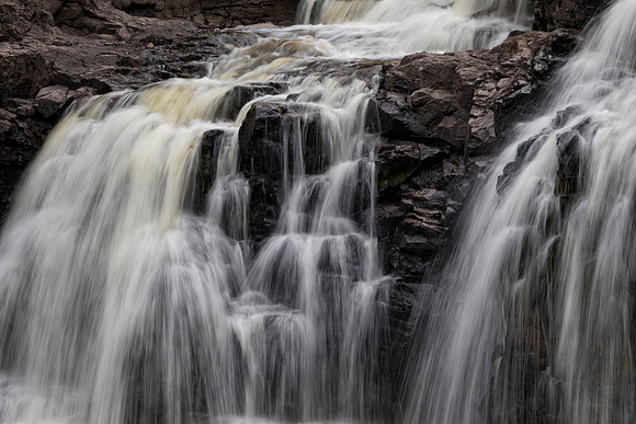 Upper Gooseberry Falls, Gooseberry Falls State Park, Two Harbors, N