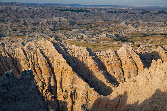 Sunrise, Big Badlands Overlook, Badlands National Park, SD