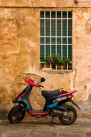 Vespa, Siena, Italy