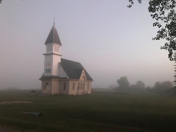 Abandoned Church, McHenry County, ND