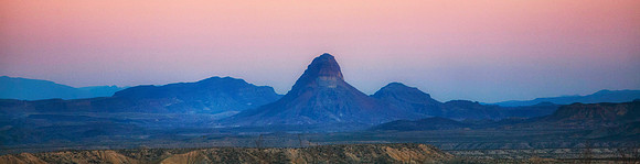 Big Bend Sunset, Texas