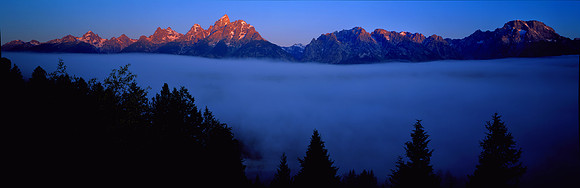 Cathedral Range Sunrise, Wyoming