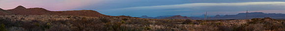Big Bend Sunrise, Texas