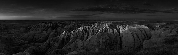 First Light, Badlands National Park, South Dakota