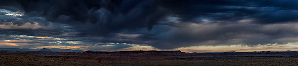 Storm at Sunset, Utah