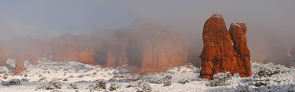 Devil's Garden in Snow, Utah