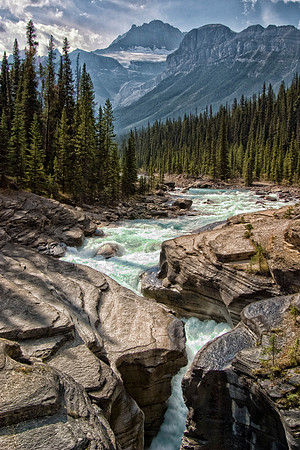 Mistaya Canyon, Banff National Park, Alberta, Canada