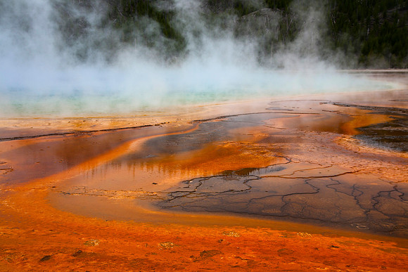 Grand Prismatic Spring, Yellowstone, WY