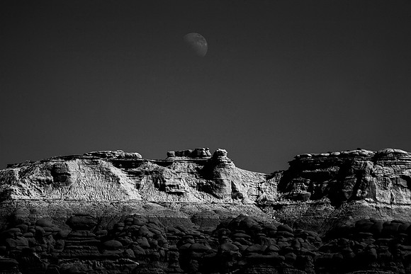 Moonrise, Goblin Valley State Park, UT