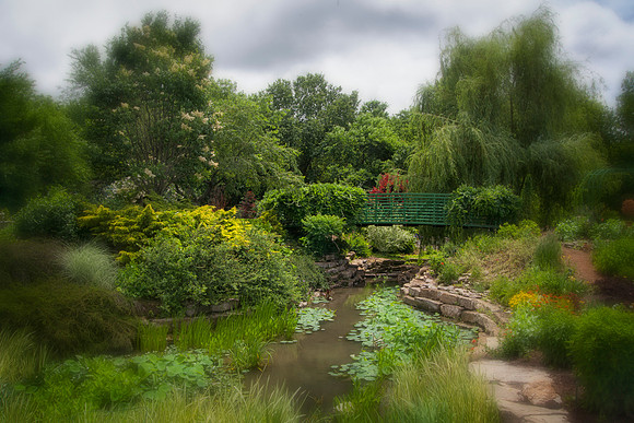 Monet Garden, Overland Park Arboretum & Botanical Gardens, KS
