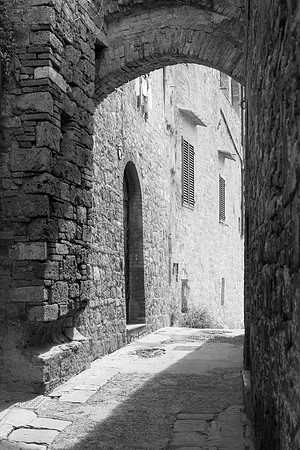Arch, San Gimignano, Italy