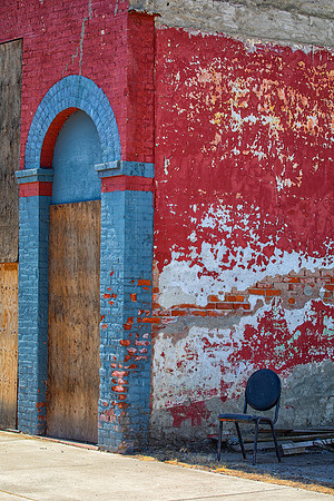 Theater Entrance, Oakesdale, WA