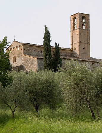 Church Santa Lucia, San Gimignano, Italy