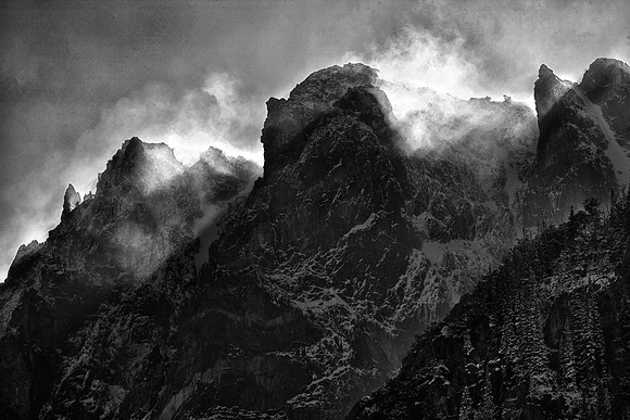 Storm on Flattop Mountain, Rocky Mountain National Park, Colorado