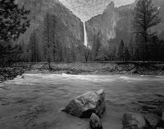 Bridalveil Falls, Merced River, Yosemite National Park, CA