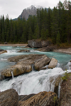 Natural Bridge - Kicking Horse River, Yoho National Park, British Columbia, Canada