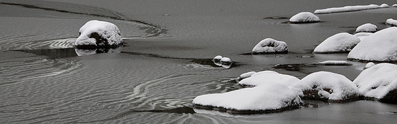 Frozen Bear Lake, Rocky Mountain National Park, CO