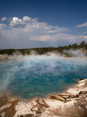 Excelsior Geyser, Yellowstone National Park, WY