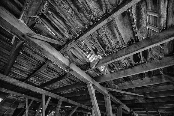 Barn Interior, McHenry County, ND
