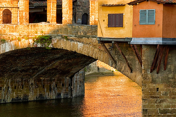 Sunrise at Ponte Vecchio, Florence, Italy