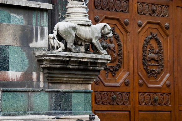 Entrance, Florence, Italy