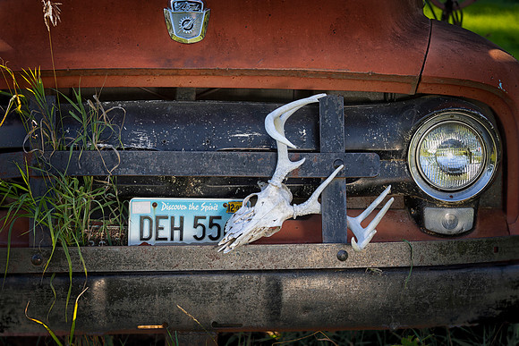 Front Grille, Ford F504, McHenry County, ND