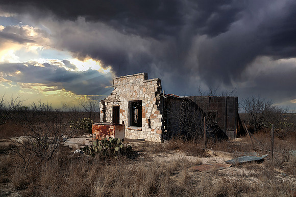 Purple Sage Saloon, Dryden, TX