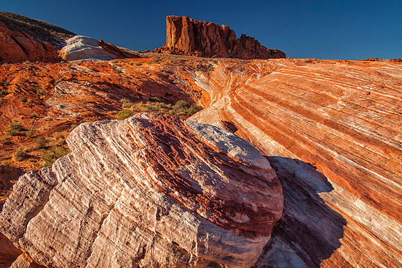 Looking North From The Fire Wave, Valley of Fire State Park, NV