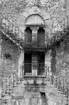 Stairs and Doors, Florence, Italy