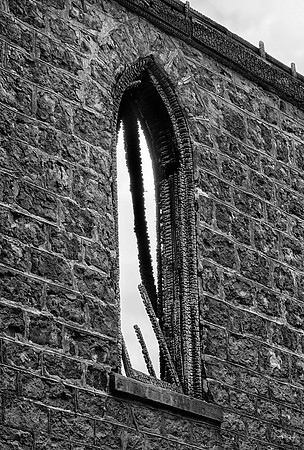 Gothic Church Window, Eleroy, IL