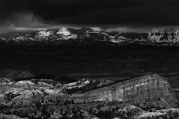 Petrified Dunes, La Sal Mountains, Arches National Park, UT