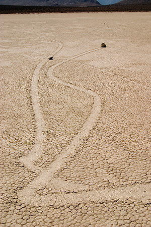 Zig Zags on the Playa, Death Valley National Park, CA