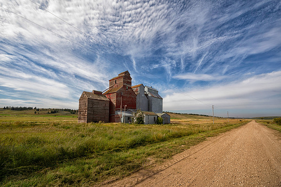 Grain Elevator, Mountrail County, ND