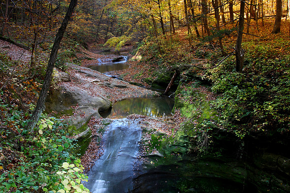 Canyon Waterfall, Starved Rock State Park, IL