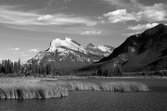 Mt. Rundle, Banff National Park, Alberta, Canada
