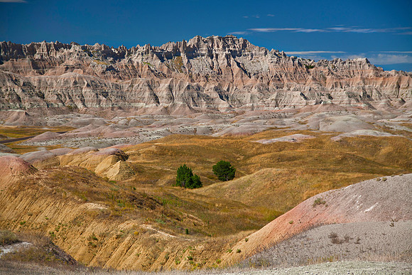 Yellow Mounds, Badlands National Park, SD