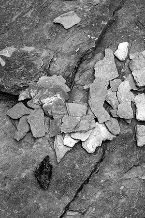 Rock Detail, Natural Bridge, Yoho National Park, British Columbia, Canada