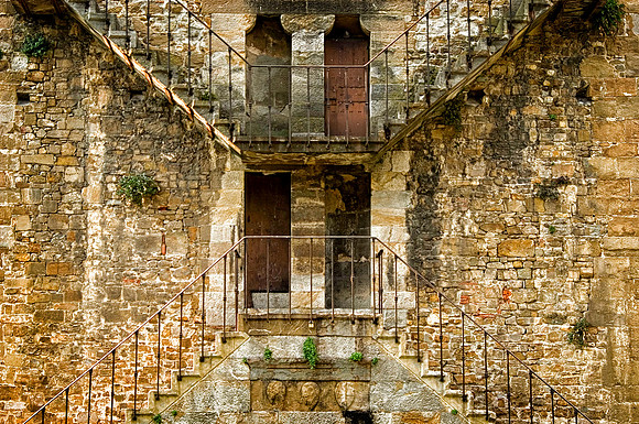Stairs and Doors I, Florence, Italy