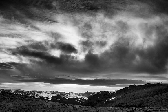 Sunburst, Never Summer Mountains, Rocky Mountain National Park, Colorado