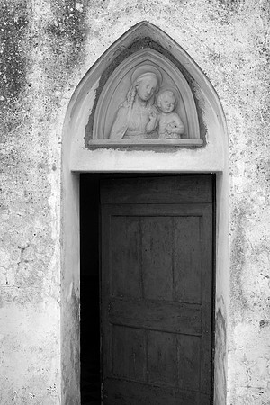 Chapel Door, Tuscany, Italy