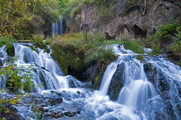 Roughlock Falls, Spearfish Canyon, SD (September 12, 2015, 7:05 am)