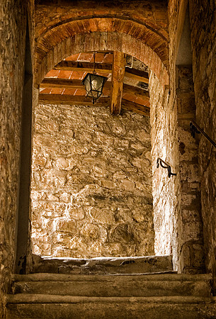 Montefioralle Passage, Italy