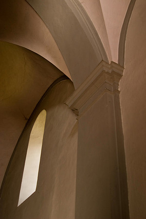 Church Interior, Monteriggioni, Italy
