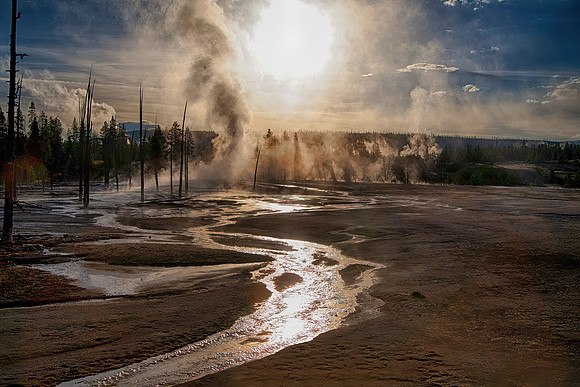 Lower Geyser Basin, Yellowstone National Park, WY