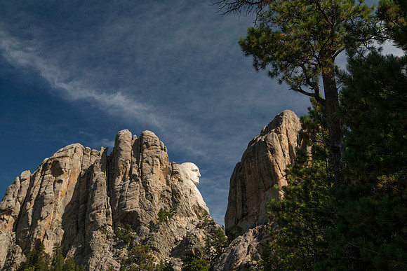 George's Profile, Mount Rushmore National Monument, Keystone, SD